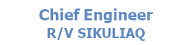 R/V SIKULIAQ